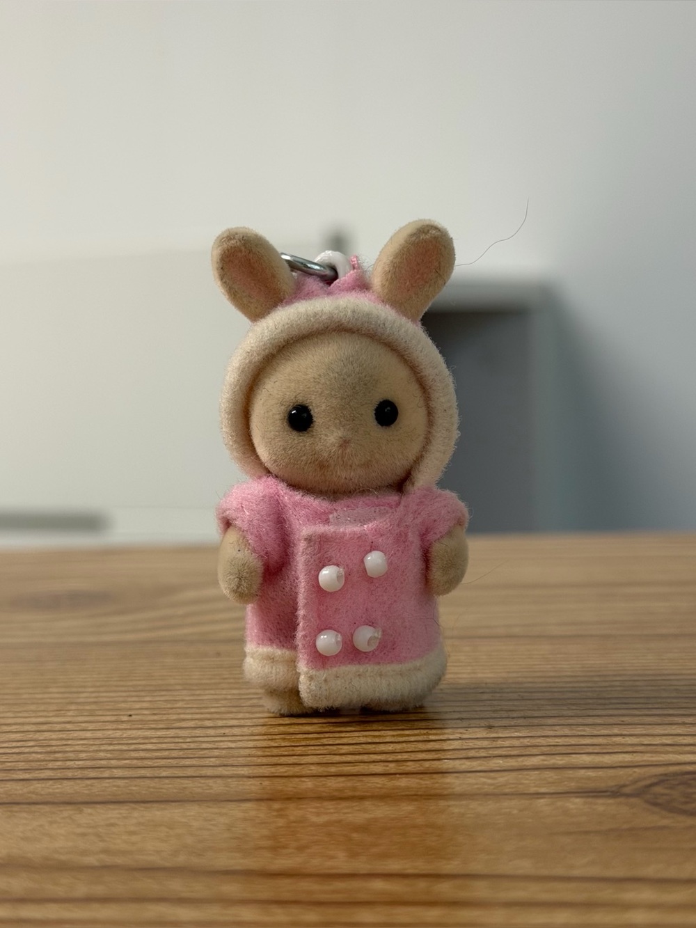 Calico Critters Rabbit Baby Figural Key Chain Fair - Missing Chain